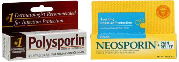Which One Is Better: Neosporin or Polysporin?