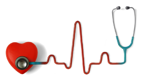 What does the ECG show?