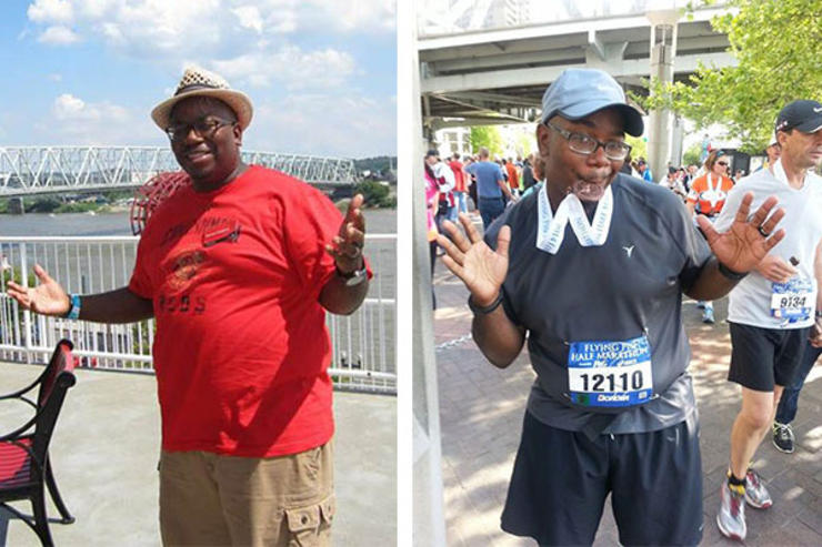 Changes Between Running Before and After with Photos