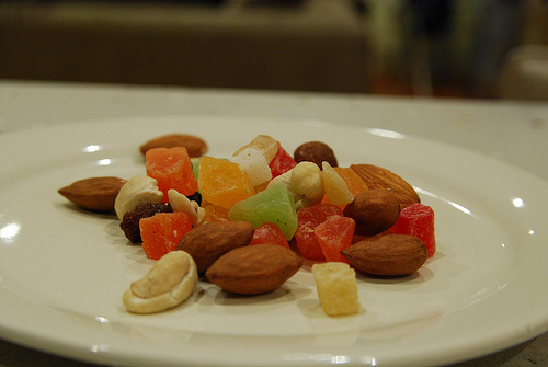 Dried fruits and nuts