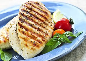 Lean grilled chicken