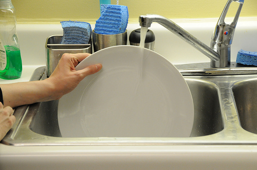 Dishes in Sink