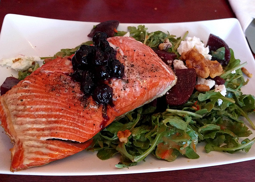 Salmon salad